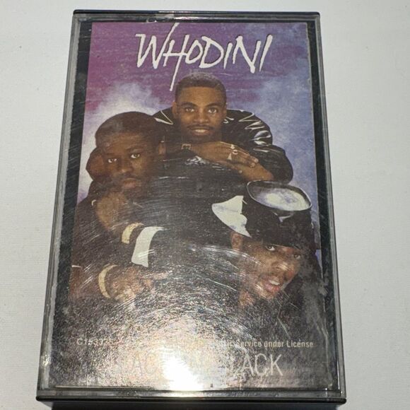 Whodini Back in Black Cassette Tape - Picture 2 of 5